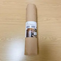 キッチンマット キルティング 拭ける 43×120cm 撥水 ブラウン　抗菌
