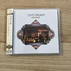 クリーム　ライヴ・クリーム VOL.2 SHM-CD