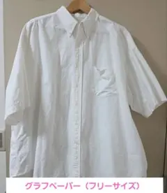 【Graphpaper】Oxford Oversized S/S B.D シャツ