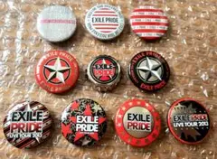 EXILE【EXILE PRIDE】ツアーミニ缶バッジセット