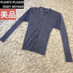 ☆美品☆ PLEATS PLEASE ISSEY MIYAKE 伸縮 長袖シャツ