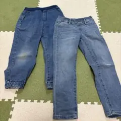 子供　キッズ　長ズボン　ジーンズ　2着