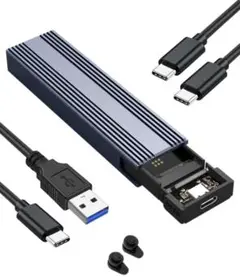 VCOM M.2 NVMe 外付けSSDケース 10Gbps エンクロージャー