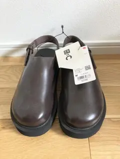 【タグ付き レア】UNIQLO Ｃ ブラウン サンダル M (24.0cm)