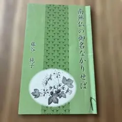 南無仏の御名なかりせば 藤谷純子著