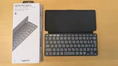【ほぼ新品】logicool KEYS-TO-GO 2 日本語配列キーボード