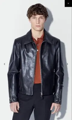 定価70万dunhillダンヒルカーフレザーライダースジャケット 2025年最新】Dunhill シングルライダースの人気アイテム - メルカリ