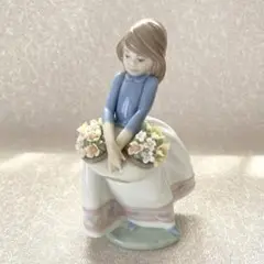 ５月の花　＃5467　No.7　★リヤドロ　ポーセリン　ヴィンテージ　絶版 5月の花 ＃5467 No.7 ☆リヤドロ ポーセリン ヴィンテージ 絶版