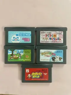 ゲームボーイアドバンス ソフト 5本セット