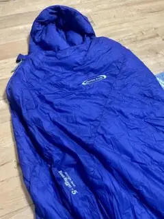 モンベル mont-bell ダウンハガー5 ダウンシェラフ マミー型 ブルー
