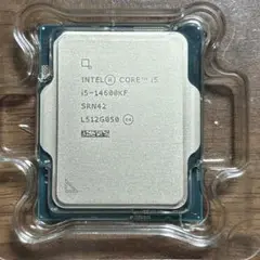 【新品未使用】intel corei5 14600kf 動作保証　 返信対応有り