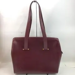 Cartier カルティエ マストライントートバッグ ボルドー レディース