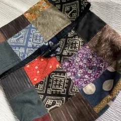 群言堂 儀右衛門 お好きな方に❣️ハンドメイドパチワークショルダーバッグ