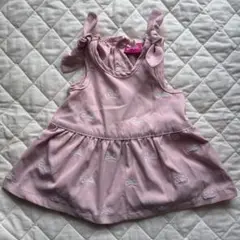 Barbie ワンピース　70サイズ　ピンク