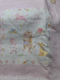 生地　6ミニパネル　ルシアン　マザーグース　ピンク　3柄2枚ずつ