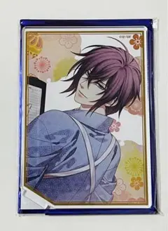 薄桜鬼 春風商店 パールフォトカード レア 斎藤 薄桜鬼 斎藤一 薄桜商店 ランダムパール文カード 新品未使用