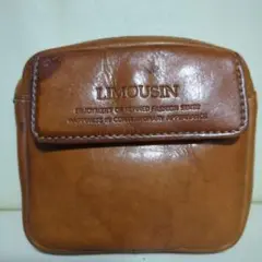 LIMOUSIN レザー ポーチ 約10cm