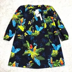 【新品未使用品】MARC JACOBS 熱帯鳥　プリント チュニック　XL