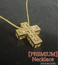 新品 ゴールド 金 十字架 メッキクロス ネックレス ベリンダ BELINDA