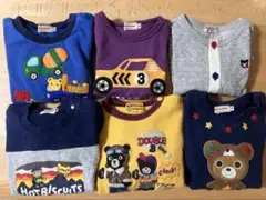 ミキハウス90センチ ダブルビー ホットビスケッツ 10点 まとめ セット
