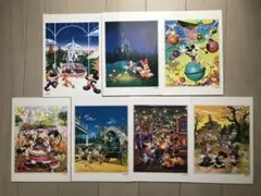 東京ディズニーランド ポストカードセット