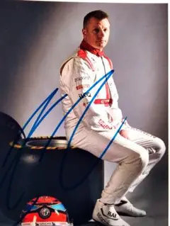 サイン入り　キミ・ライコネン フォトフレーム　フェラーリ F1 モナコグランプリ サイン入り キミ・ライコネン フォトフレーム フェラーリ F1