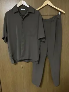 【美品】URBAN COLLECTION ブラウンセットアップ　焦茶色