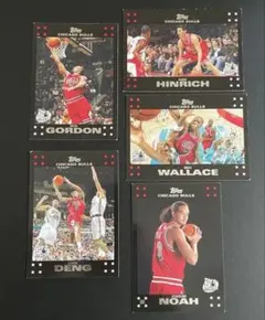 NBA Topps50thAnniversary ブルズ 5枚セット