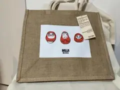 ベトナム限定デザイン 無印良品 ジュートバッグ トートバッグ エコバック