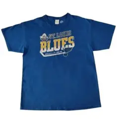【オフィシャル】NHL 半袖プリントTシャツ セントルイス・ブルース