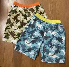 《恐竜》130 水着 2枚セット