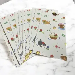 ラッピング　台紙　B品　光沢入り厚紙　10枚セット