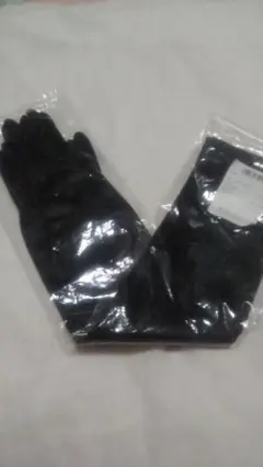 新品★クラウディア★手袋　グローブ ロング ウェディング ブラック