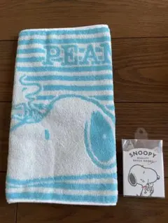 スヌーピータオル&メモ帳セット