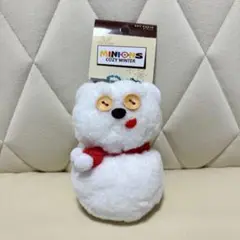 USJ ミニオン ティム　雪だるま　マスコット