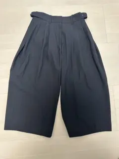 BALENCIAGA ブラック ワイドパンツ