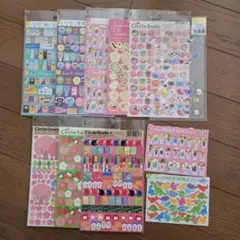 未使用、使いかけシールセット　日本製