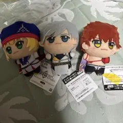 3個セット　Fateちびぐるみ キャストリア　パーシヴァル　村正