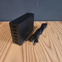 サンワサプライ　USB充電器　ACA-IP67BK