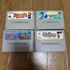 スーパーファミコン ゲームソフト 4本セット