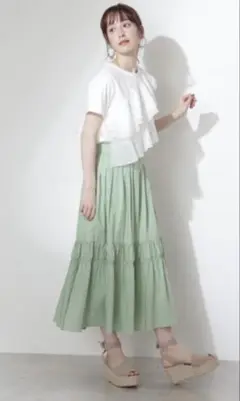 ジルスチュアートシンシアスカートmintGreen