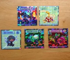 ポケモンウエハースチョコ シール ツボツボ ウパー テラパゴス ガラルファイヤー