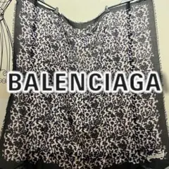 BALENCIAGA 抽象模様 スカーフ