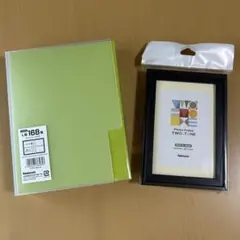 フォトフレーム＆ポケットアルバムセット KG判＆L判収納 ナカバヤシ