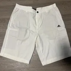 adidas ストレッチホワイトショーツ