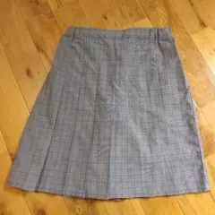 【美品】UNIQLOOKS キュロットスカート　160㎝ チェック柄