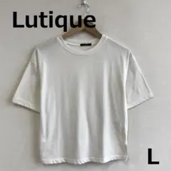 値下　C0818A10【Lutique】クルーネックTシャツ