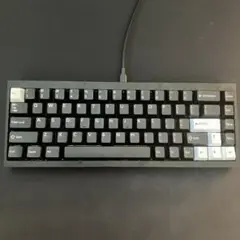 Tofu65 2.0 ブラック スイッチ、キーキャップ、ケース付