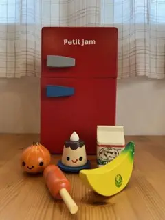 Petit jam おもちゃ 冷蔵庫セット ままごと