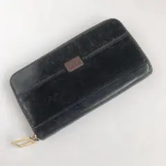 Chloe クロエ 長財布 ラウンドファスナー ブラック